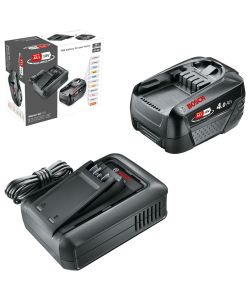 Bosch batteria e caricabatteria 18V 4,0Ah Starter Set colore nero