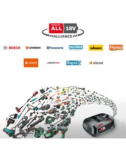 Bosch batteria e caricabatteria 18V 4,0Ah Starter Set colore nero