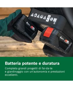Bosch batteria e caricabatteria 18V 4,0Ah Starter Set colore nero