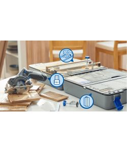 Dremel Sega Compatta Brushless 12V - Valigetta Saw Station - Tagli Perfetti