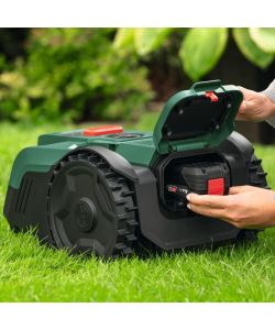 Bosch Robot Rasaerba VISIMOW18V-100 Senza Filo Perimetrale 100 m�  Larghezza taglio 16 cm