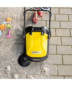 Karcher Spazzatrice manuale S4 giallo/nero - 51 cm - vano raccolta 20 l