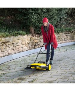 Karcher Spazzatrice manuale S4 giallo/nero - 51 cm - vano raccolta 20 l
