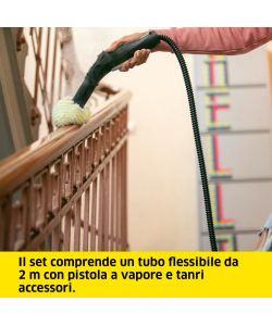 Karcher pulitore a vapore SC 2 EasyFix bianco 75 m² - 1500 W