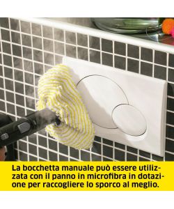 Karcher pulitore a vapore SC 2 EasyFix bianco 75 m² - 1500 W