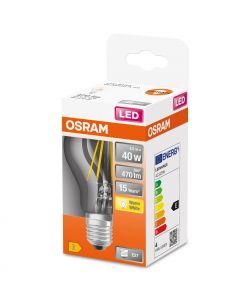 Lampadina LED Osram Star Classic A40 Filamento Luce Calda E27