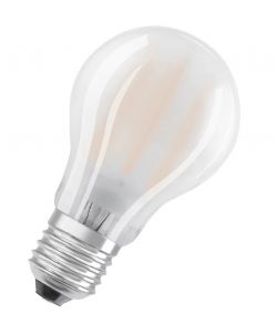 Lampadina LED Osram E27 Pera Filamento Ghiaccio 7.5W 1055lm - 840 Bianco Freddo