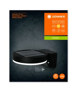 Faretto Style Solar Wall Circle