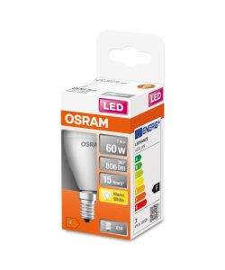 Lampadina LED Osram Star Classic E14 7 Watt 2700 Kelvin 806 Lumen