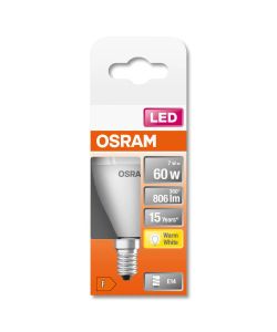 Lampadina LED Osram Star Classic E14 7 Watt 2700 Kelvin 806 Lumen