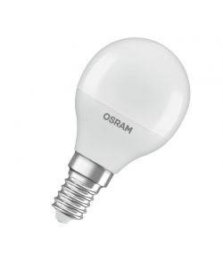 Lampadina LED Osram Star Classic E14 Sferica Ghiaccio 4.9W 470lm - 827 Bianco Molto Caldo
