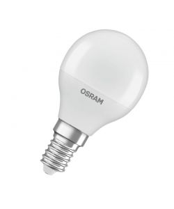 Lampadina LED Osram Star Classic E14 Sferica Ghiaccio 4.9W 470lm - 827 Bianco Molto Caldo