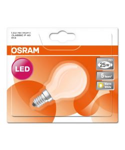 Lampadina LED Osram E14 2,8W 2700 Kelvin 250 Lumen