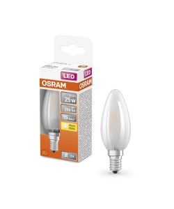 Lampadina LED Osram STAR Classic B 25 filamento, luce calda E14