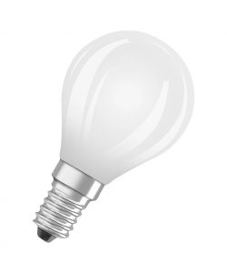 Set di 3 Lampadine LED Osram Base Retro Matt CLP forma classica mini sfera 6W E14 840