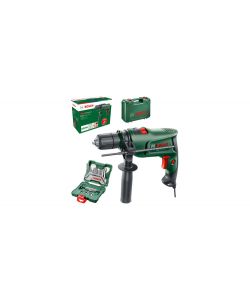 Bosch Trapano Battente Easy Impact 630 - Valigetta X-Line con 33 Accessori