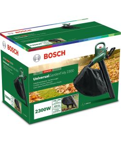 Bosch Soffiatore e Aspiratore Foglie Universal 2300W Verde - 3 in 1