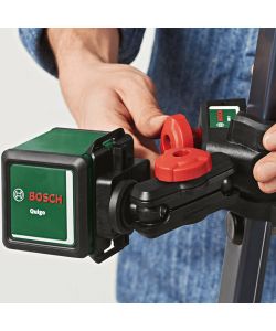 Bosch Livella Laser Quigo Verde con Morsetto Universale MM2 7m Precisione 0,8 mm