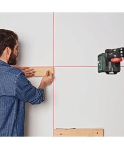 Bosch Livella Laser Quigo Verde con Morsetto Universale MM2 7m Precisione 0,8 mm