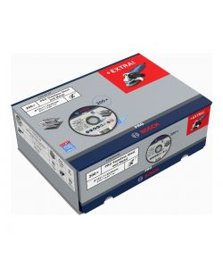 Bosch Kit Smerigliatrice GWS 750 con 200 Mole da Taglio Pro 115 mm