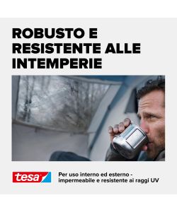 Tesa Nastro Riparazioni Ultra Power Clear Trasparente - 10m x 48 mm