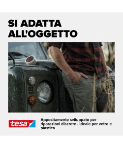 Tesa Nastro Riparazioni Ultra Power Clear Trasparente - 10m x 48 mm