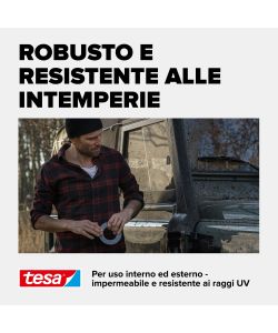 Tesa Nastro Adesivo Riparazioni Ultra Power Extreme Nero - 10m x 50mm