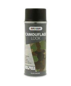 Dupli-Color Vernice Spray Camouflage Nero Opaco 400ml Finitura Opaca