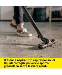 Karcher Bidone aspiratutto solidi e liquidi WD 4 - 20 L