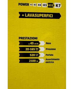 Karcher Idropulitrice K 6 Black con lavasuperfici T 5 nera