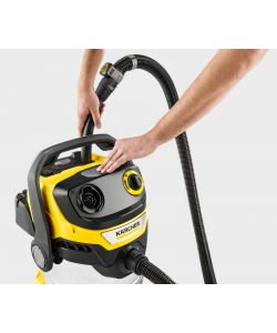 Karcher aspiratutto WD 5 Control S giallo 25 L - telecomando Bluetooth e funzione soffiante