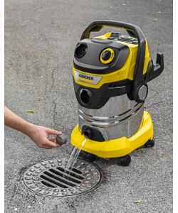 Karcher aspiratutto WD 5 Control S giallo 25 L - telecomando Bluetooth e funzione soffiante