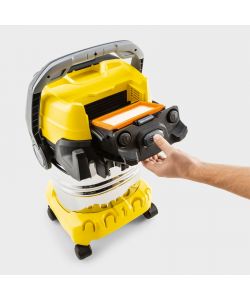 Karcher aspiratutto WD 5 Control S giallo 25 L - telecomando Bluetooth e funzione soffiante