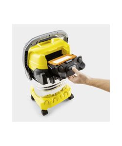 Karcher Bidone aspiratutto solidi e liquidi WD 2 Plus Pet giallo 12 L