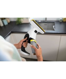 Karcher lavavetri WV 1 Compact Care bianco - batteria ricaricabile