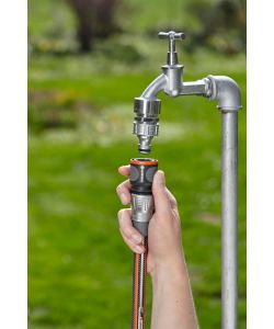 Gardena Raccordo portagomma 13-15 mm argento Adattatore antigelo