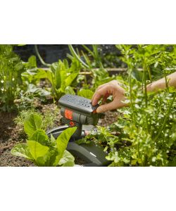 Gardena Irrigatore Oscillante AquaZoom Compact 9-216 mq Nero