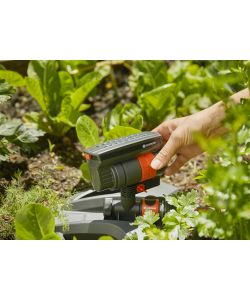 Gardena Irrigatore Oscillante AquaZoom Compact 9-216 mq Nero
