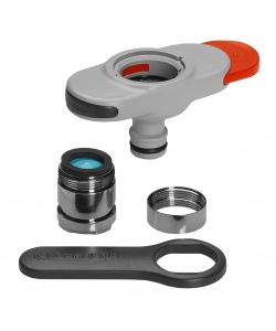 Gardena Adattatore per rubinetti da interno Grigio 1 pz M22/M24
