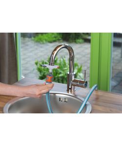 Gardena Adattatore per rubinetti da interno Grigio 1 pz M22/M24