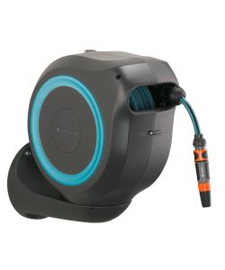 Gardena Avvolgitubo a Parete RollUp M Turchese 20m per Giardino