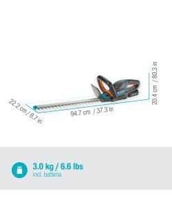 GARDENA Tagliasiepi Comfortcut 50/18V P4A