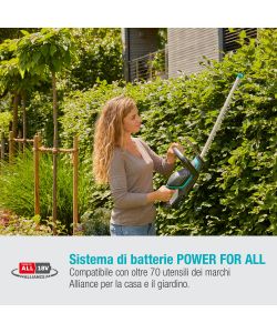 GARDENA Tagliasiepi Comfortcut 60 18V P4A