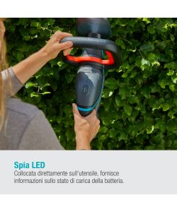 GARDENA Tagliasiepi Comfortcut 60 18V P4A