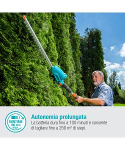 GARDENA Tagliasiepi Telescopica Ths 42/18V P4A