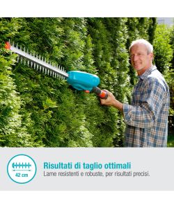 GARDENA Tagliasiepi Telescopica Ths 42/18V P4A
