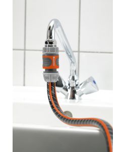 Gardena Adattatore filettato M 22 x 1 per tubo giardino - Cromo