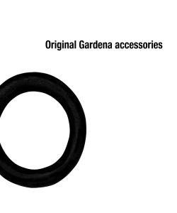 Gardena Guarnizione piatta 5 pz per rubinetto Gardena in gomma standard