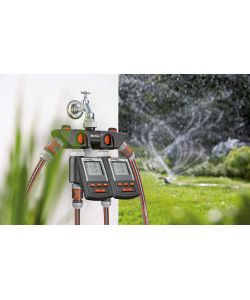 Gardena Distributore a 4 vie per rubinetto 3/4