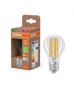 Lampadina LED Osram Classic A100 Filament 7,2W E27 Bianco freddo 4000K